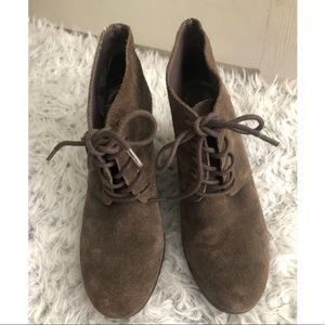 Women’s Franco Sarto Suede Booties - Size 5.5